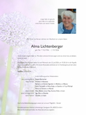 Alma Lichtenberger